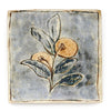 Tapestry Orange Sprig (Handmade Tile)