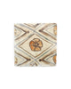 Tapestry Pattern with Flowers II (Handmade Tile)