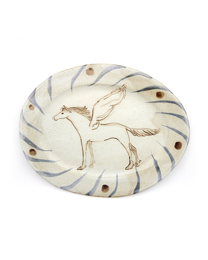 Tapestry Pegasus (Handmade Plate)