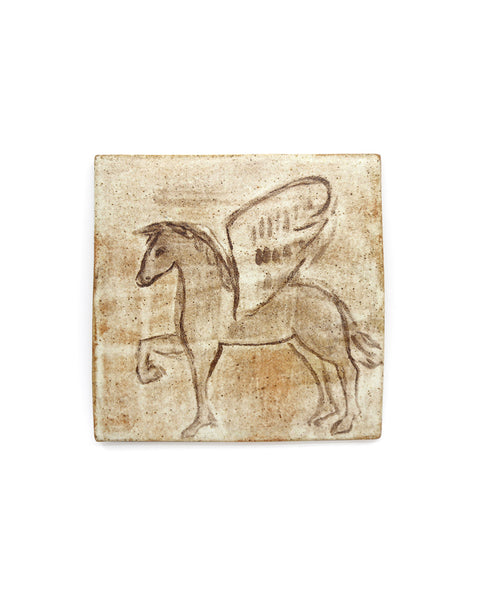 Tapestry Pegasus (Brown) (Handmade Tile)