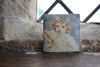 Tapestry Pipe Playing Faun (Handmade Tile)