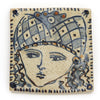 Tapestry Portrait IV (Handmade Tile)