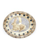 Tapestry Rabbit Grab (Handmade Plate)