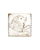 Tapestry Rearing Lion (Handmade Tile)