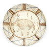 Running Boar (Handmade Plate)