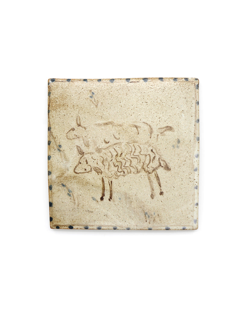 Tapestry Sheep (Handmade Tile)
