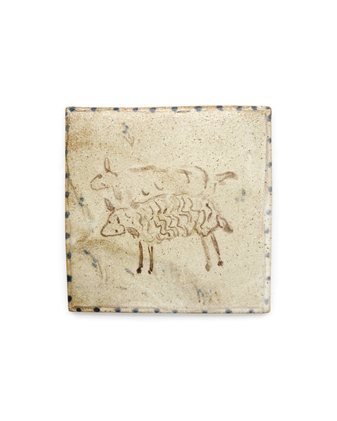 Tapestry Sheep (Handmade Tile)