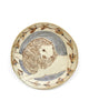Tapestry Snarling Lion (Handmade Plate)
