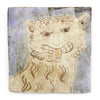Tapestry Snarling Panther (Handmade Tile)