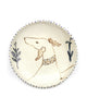 Sniffing Hound (Handmade Plate)