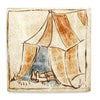 Tapestry Snooze I (Handmade Tile)