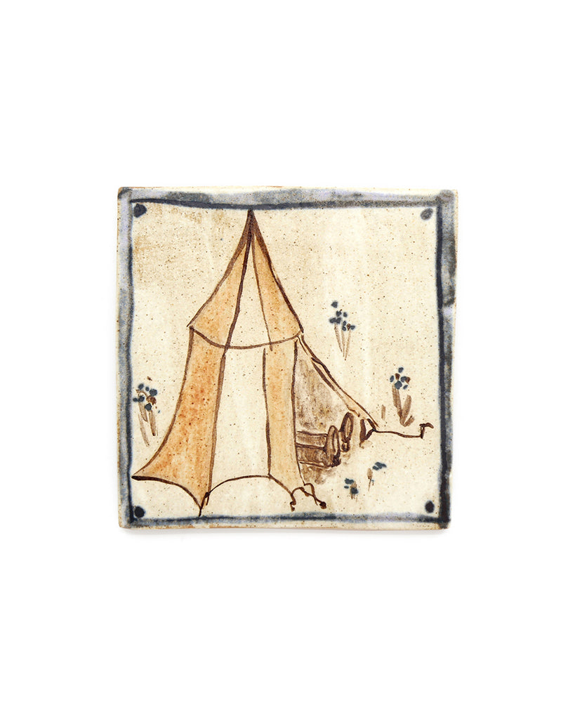 Tapestry Snooze II (Handmade Tile)