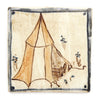 Tapestry Snooze II (Handmade Tile)