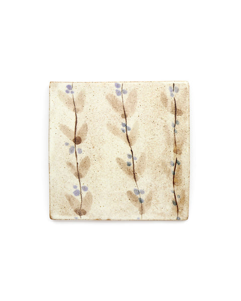 Tapestry Sprigs I (Handmade Tile)