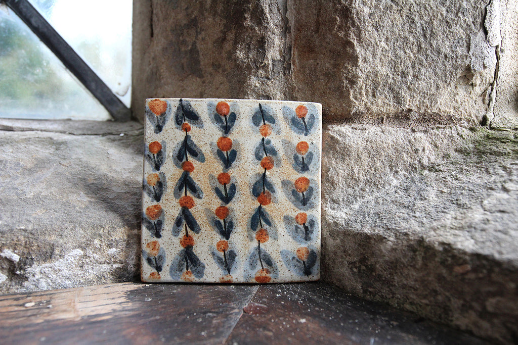 Tapestry Sprigs Pattern (Handmade Tile) – THE SHOP FLOOR PROJECT ltd