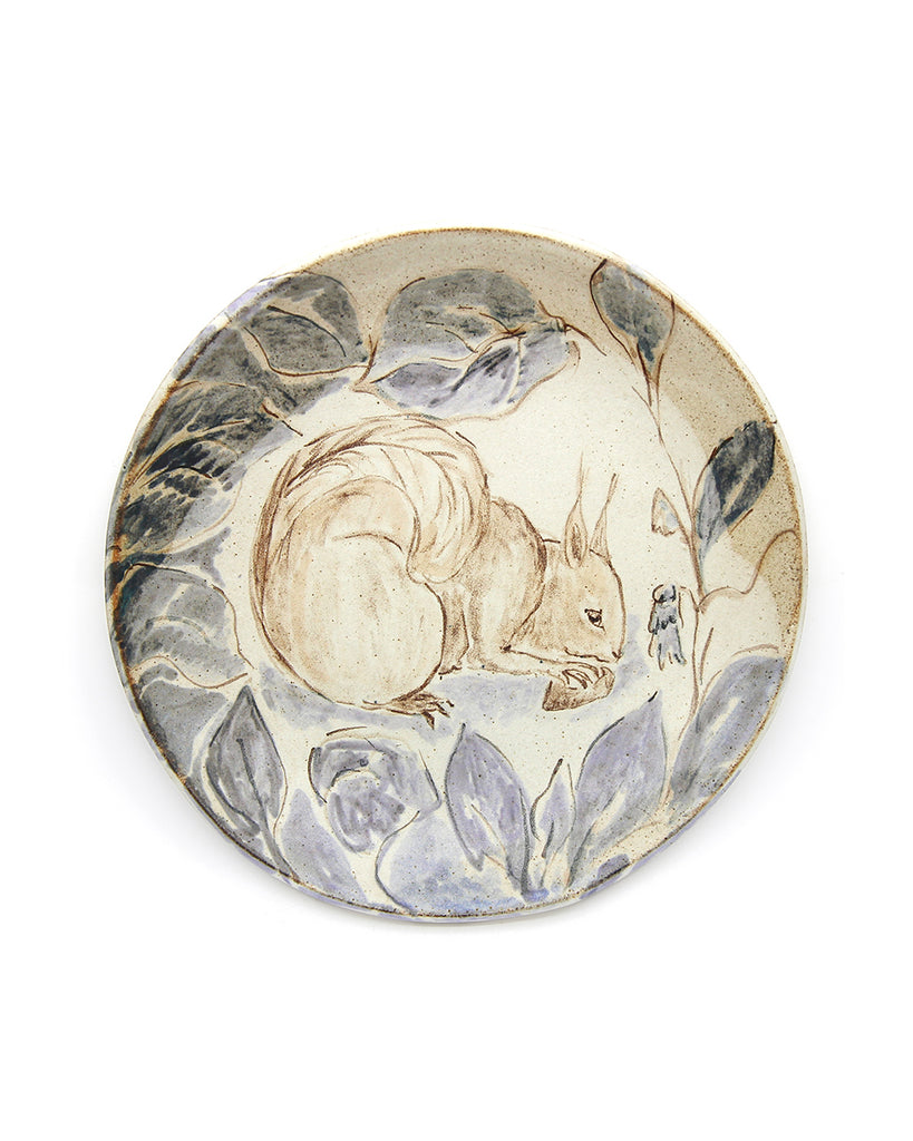Tapestry Squirrel (Handmade Plate)