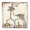 Tapestry Standing Deer (Handmade Tile)
