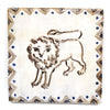 Tapestry Standing Lion (Handmade Tile)