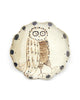 Tapestry Standing Owl I (Handmade Plate)