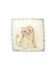 Tapestry Terrier with a Bone (Handmade Tile)