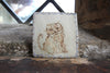 Tapestry Terrier with a Bone (Handmade Tile)