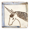 Tapestry Unicorn Portrait (Handmade Tile)