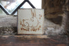 Tapestry White Rabbit Looking Back (Handmade Tile)