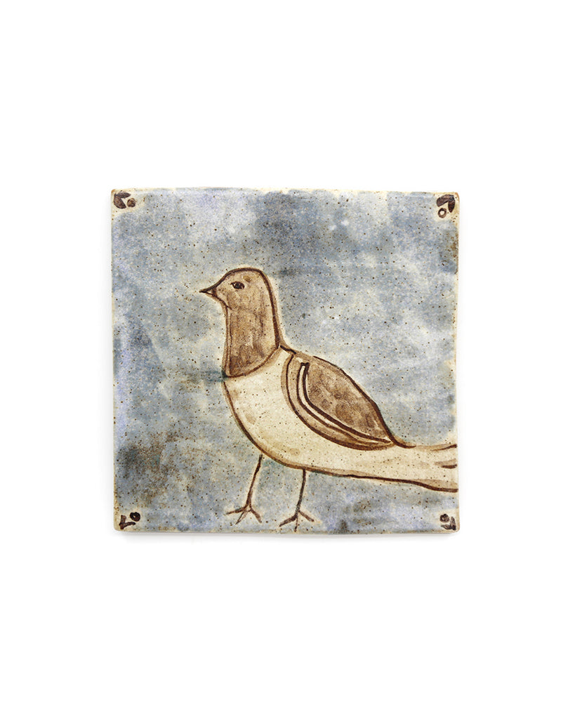Tapestry Woodland Bird (Handmade Tile)
