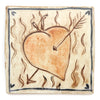 Tapestry Arrow through the Heart (Handmade Tile)