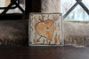 Tapestry Arrow through the Heart (Handmade Tile)