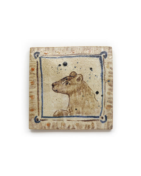 Tapestry Bear (Handmade Tile)