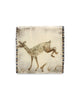 Tapestry Hopping Deer (Handmade Tile)