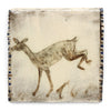 Tapestry Hopping Deer (Handmade Tile)