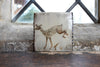 Tapestry Hopping Deer (Handmade Tile)