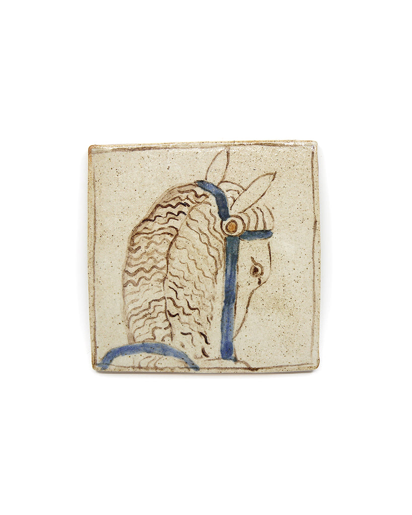 Tapestry Horse looking right (Handmade Tile)