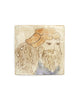 Tapestry Huntsman in a Red Hat (Handmade Tile)