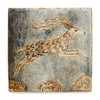 Tapestry Leaping Ram (Handmade Tile)