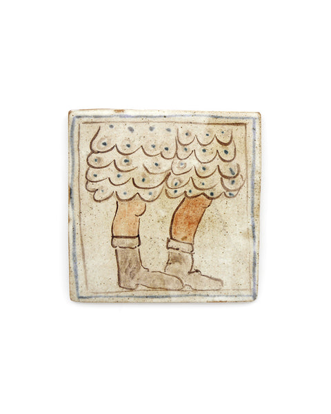Tapestry Red Tights (Handmade Tile)