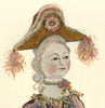 Tassel Hat Doll (Original Framed Painting)
