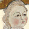 Tassel Hat Doll (Original Framed Painting)