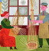 The Basket Weavers (Original Framed Collage)