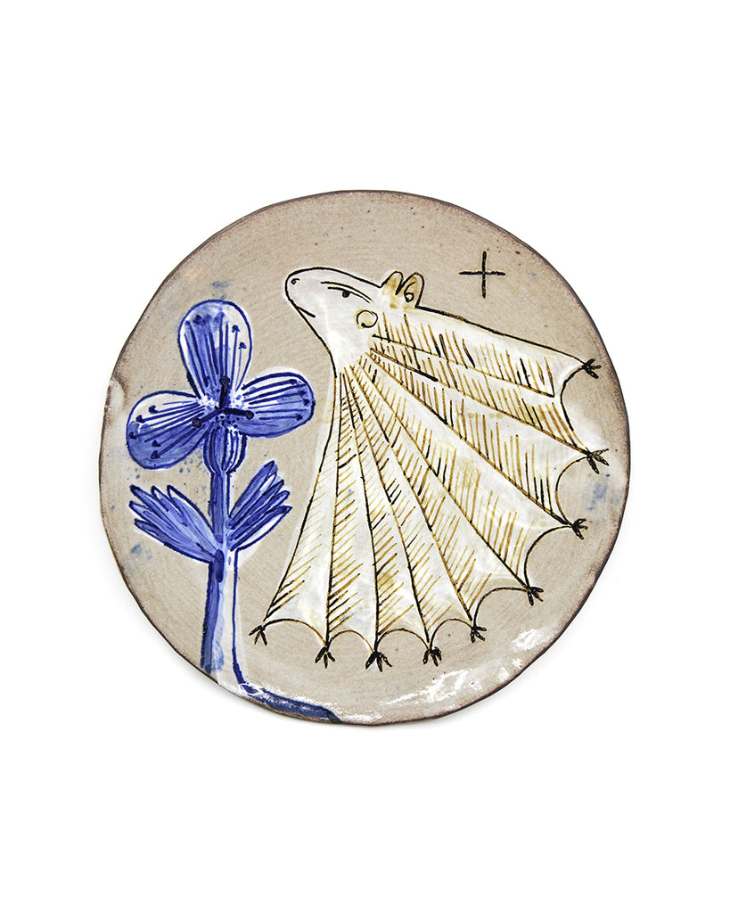 The Bat (Handmade Plate)
