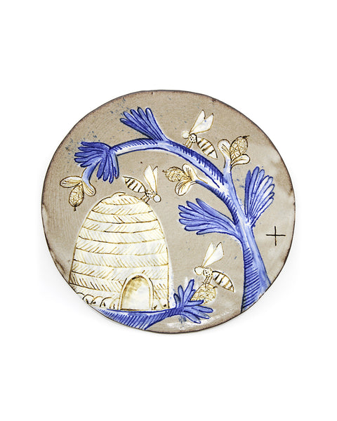 The Bees (Handmade Plate)