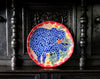 The Blue Elephant's Garden (Handmade Plate)