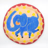 The Blue Elephant's Garden (Handmade Plate)