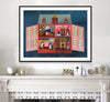 The Dolls House (Original Framed Collage)