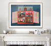 The Dolls House (Original Framed Collage)