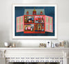 The Dolls House (Original Framed Collage)