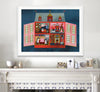 The Dolls House (Original Framed Collage)