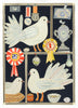 The Dove Fancier (Original Collage Framed)